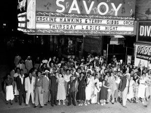 El famoso salón Savoy donde se celebraban bailes de swing